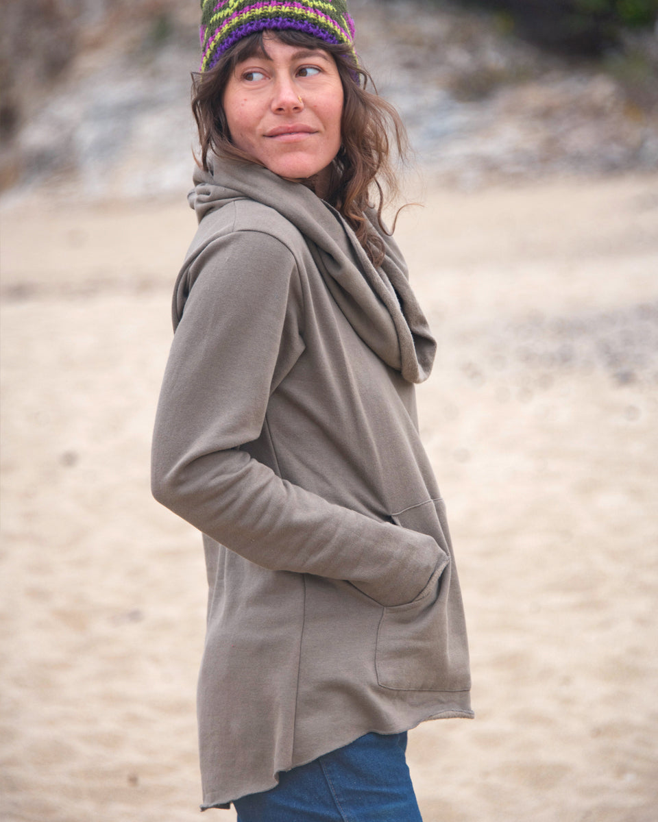 Cowl Neck Sweatshirt