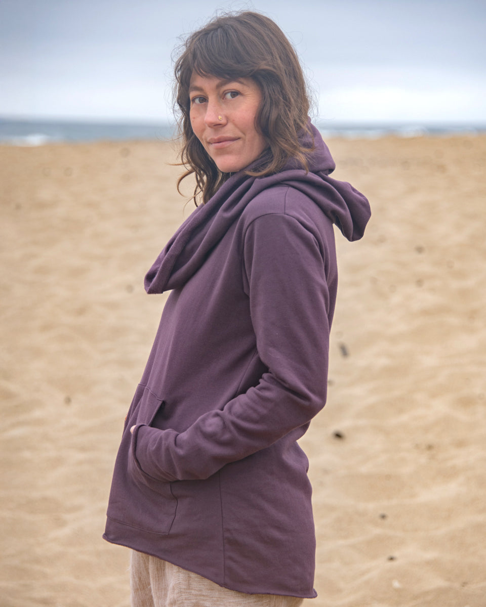 Cowl Neck Sweatshirt