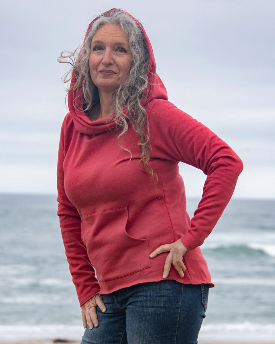 Cowl Neck Sweatshirt