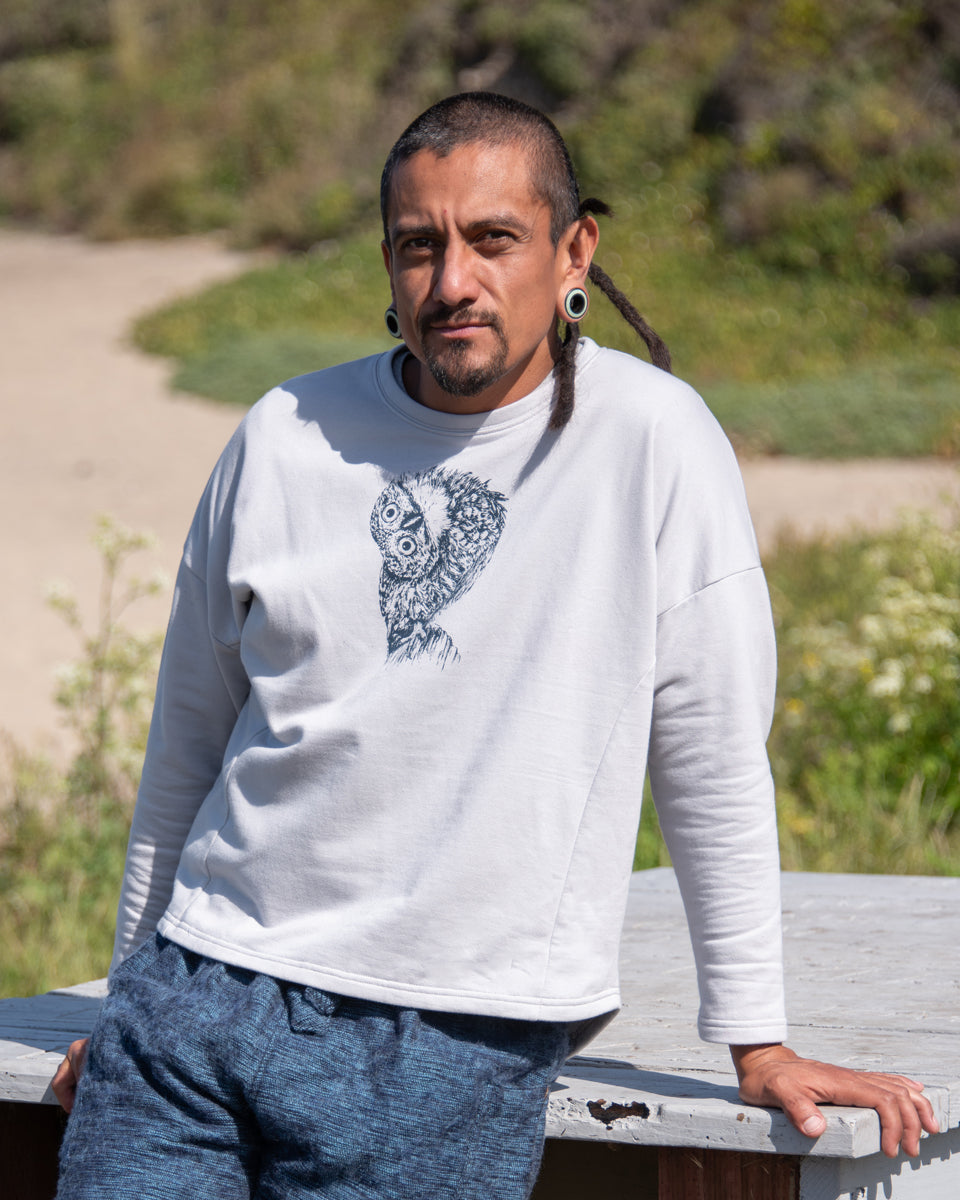 Organic Print Sweatshirt