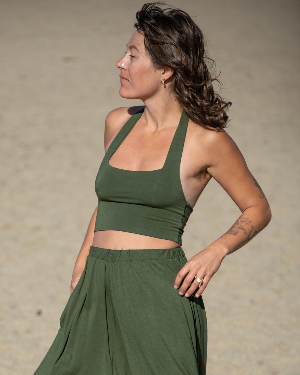 Halter Crop Top