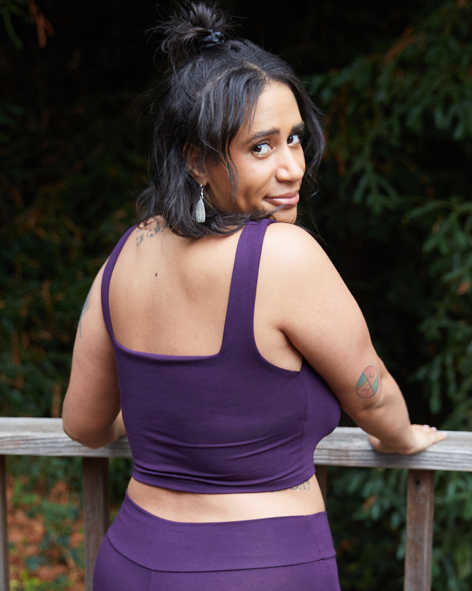 Square Neck Crop Top