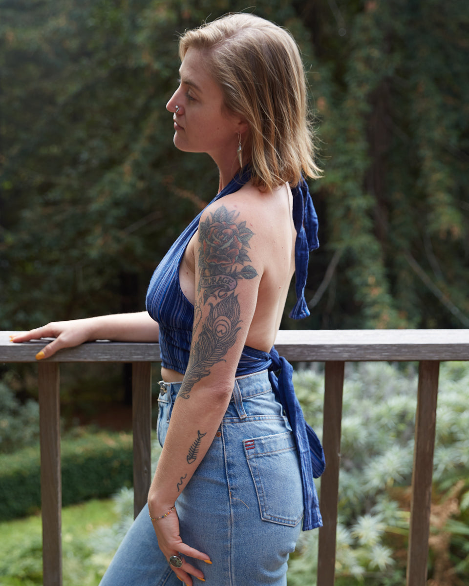 Reversible Halter Top