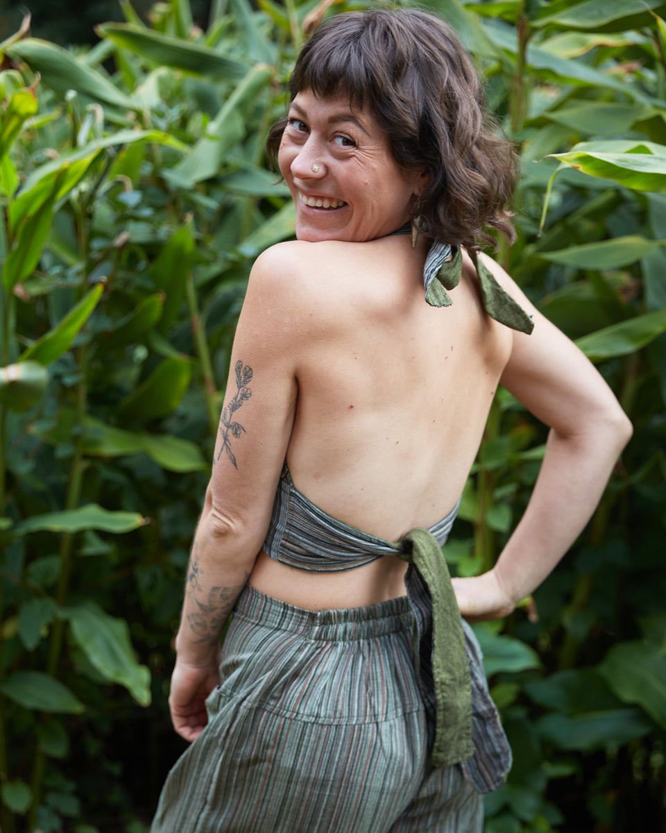 Reversible Halter Top