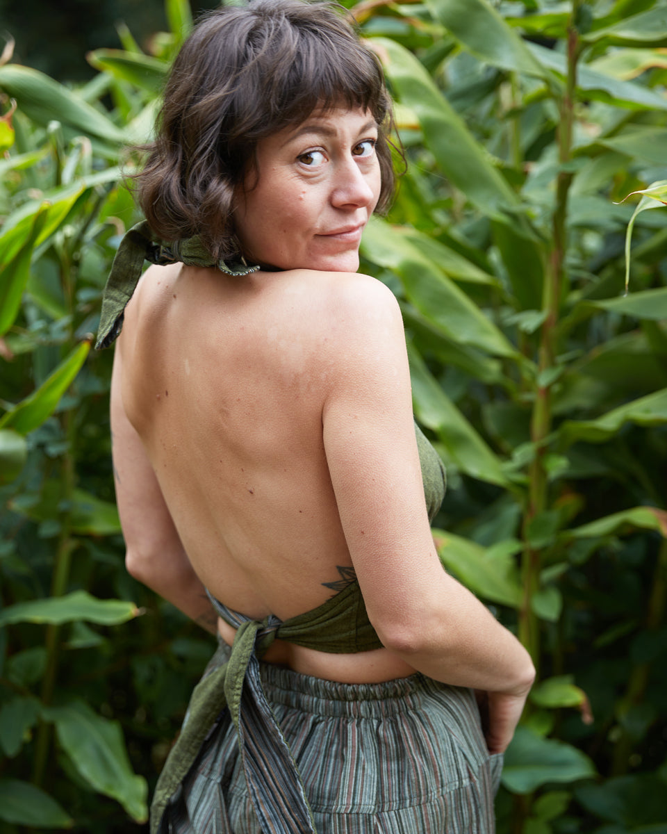 Reversible Halter Top
