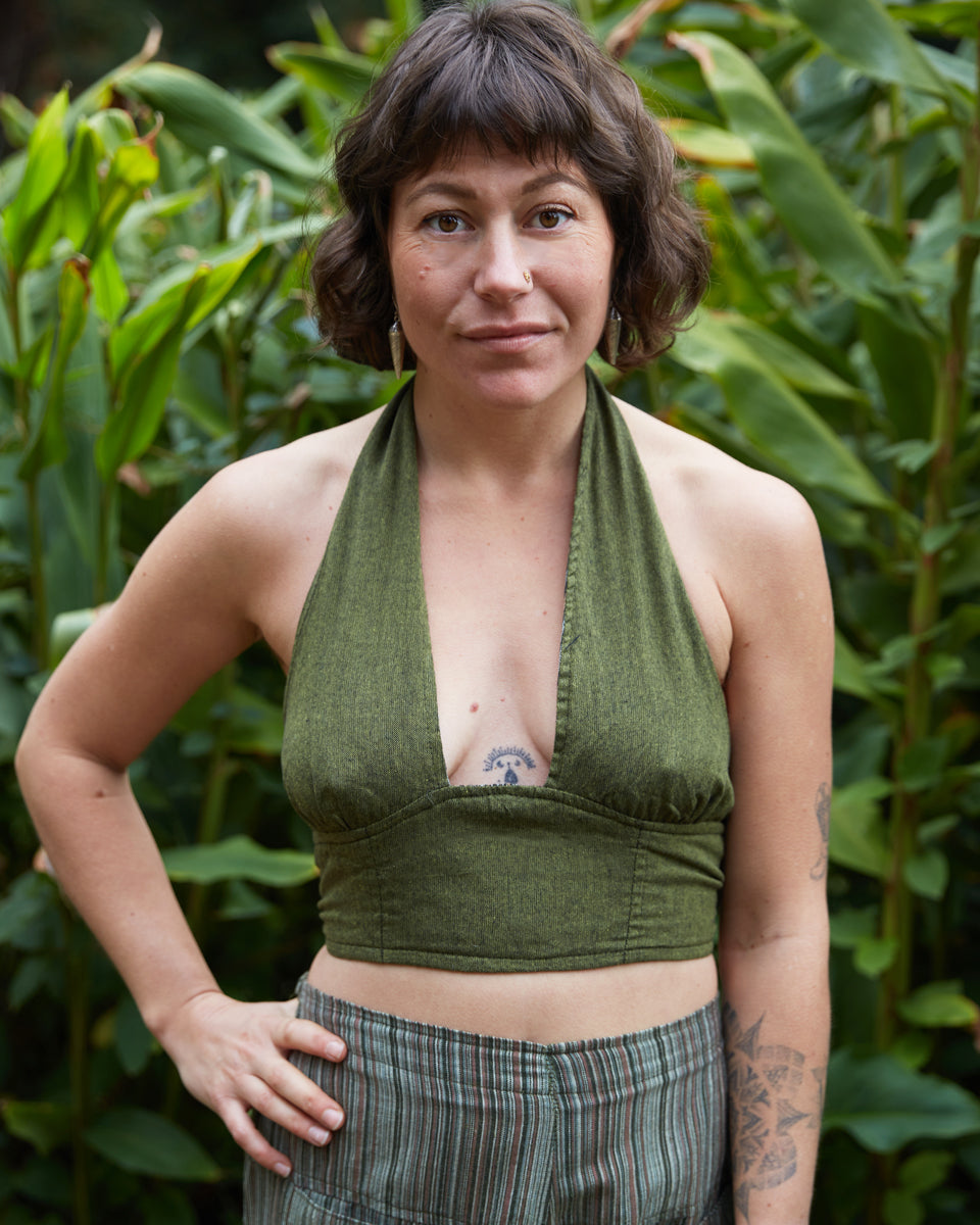 Reversible Halter Top
