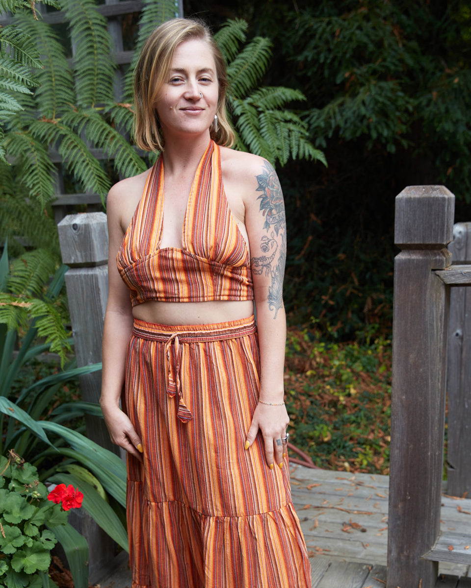 Reversible Halter Top