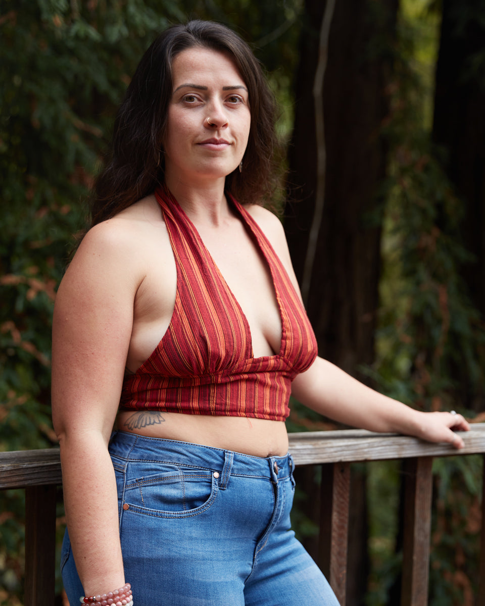 Reversible Halter Top