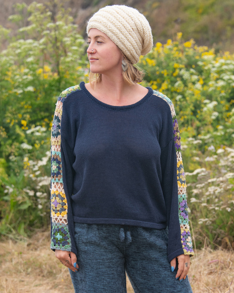 Granny Square Sweater