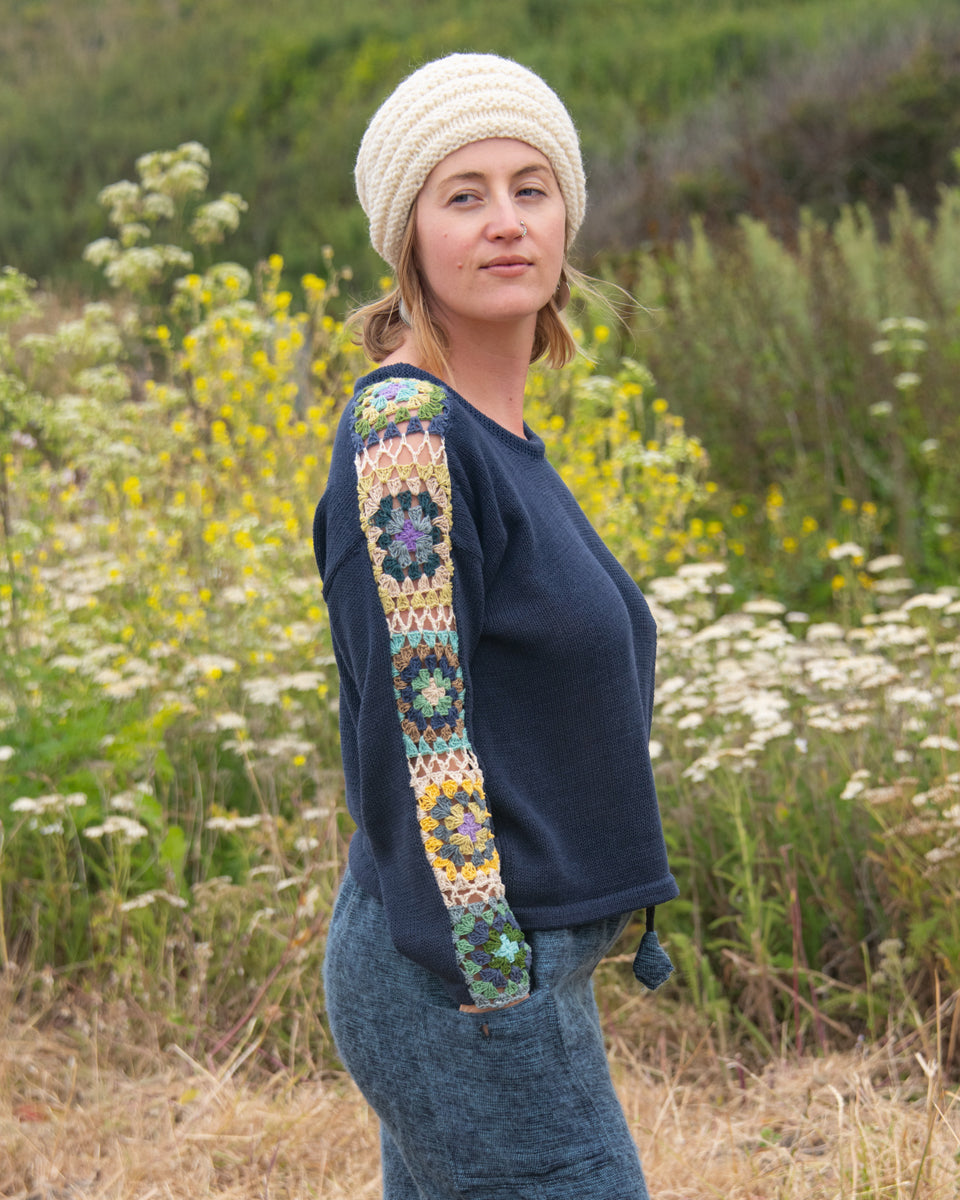 Granny Square Sweater