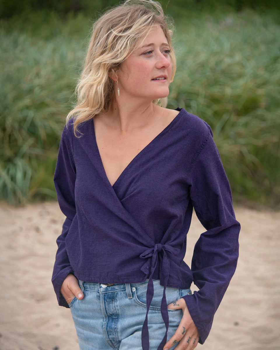 Kurta Wrap Top