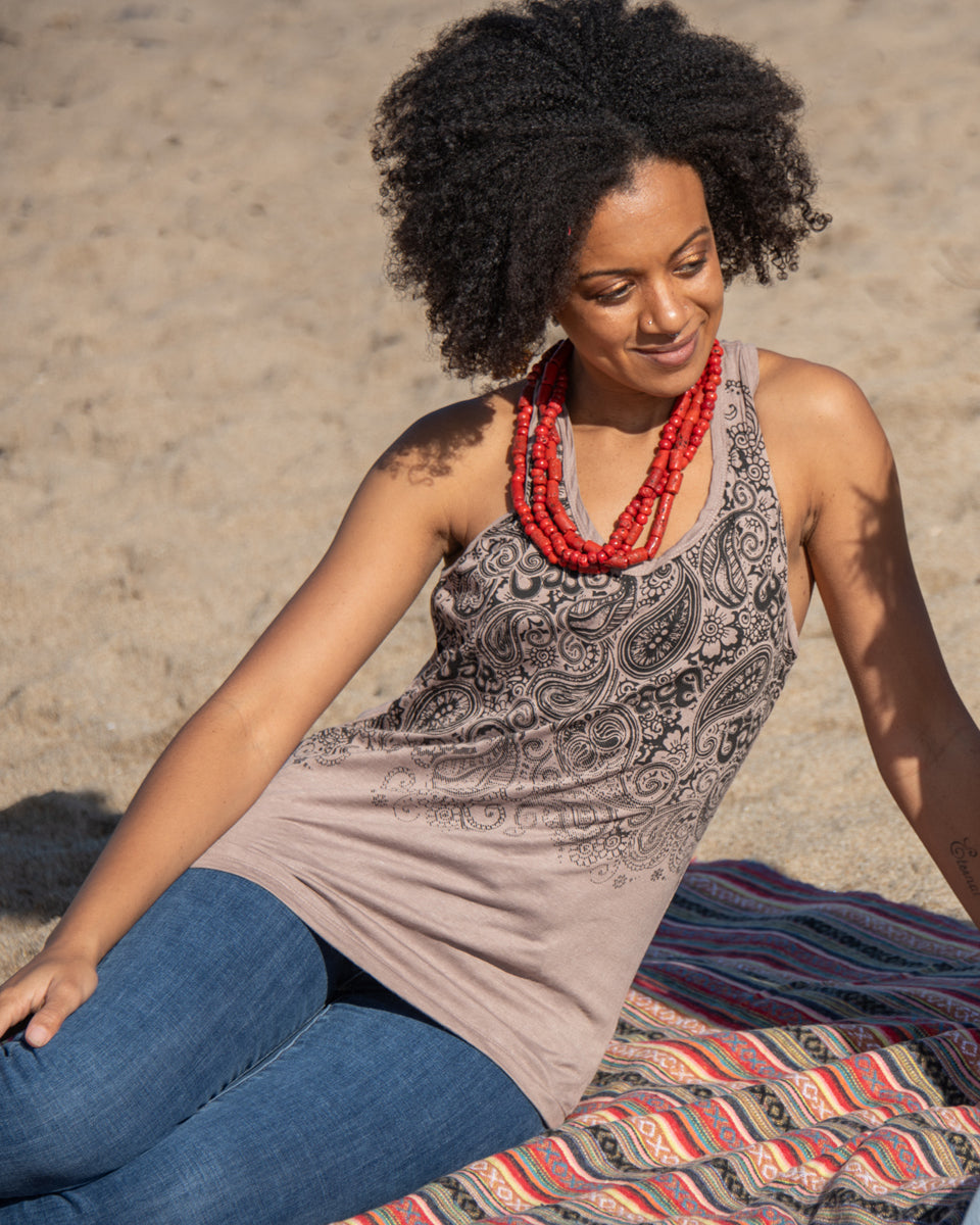 Paisley Tank Top