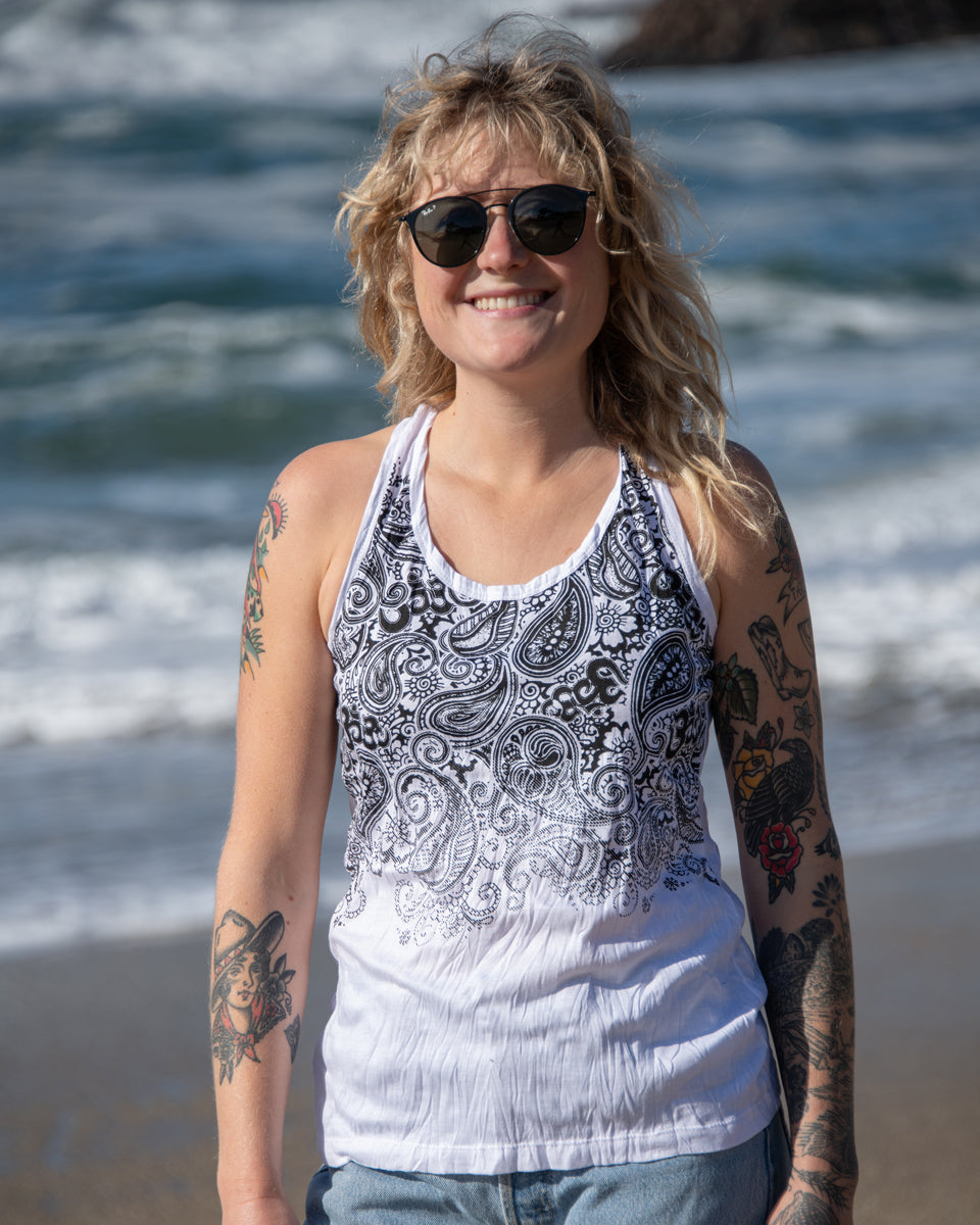 Paisley Tank Top