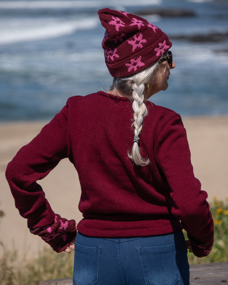 Knit Wrap Top