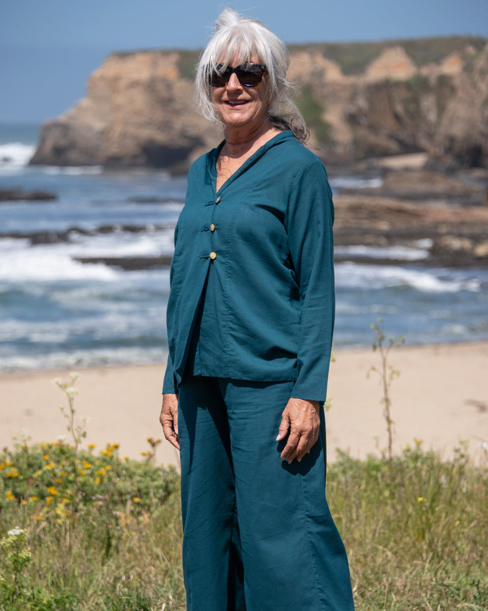 Cotton Top with Buttons