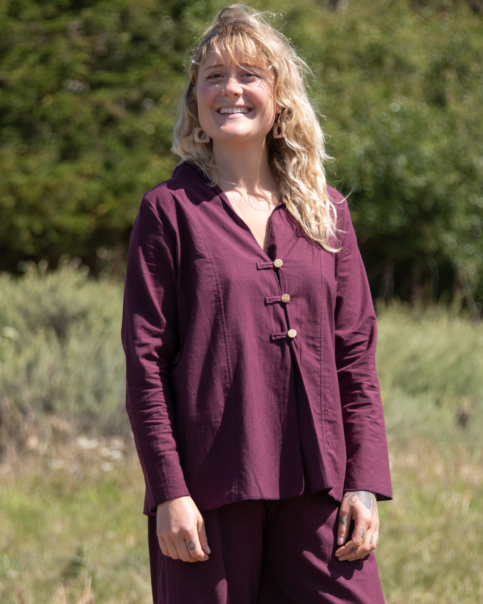 Cotton Top with Buttons