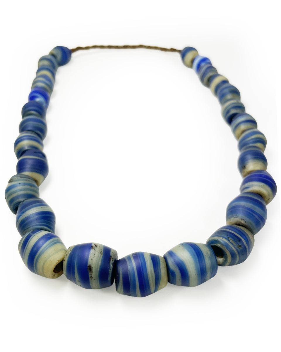 Blue Swirl Naga Necklace
