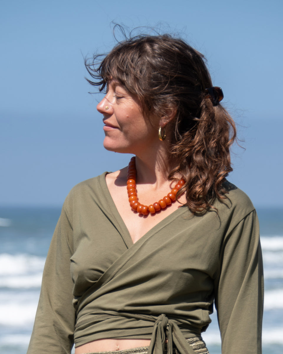 Tibetan Amber Necklace