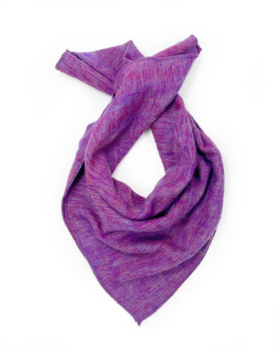 Brushed Woven Bandana in Monet