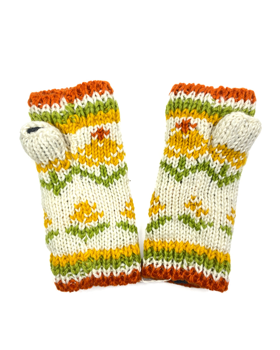 Tulip Fingerless Gloves