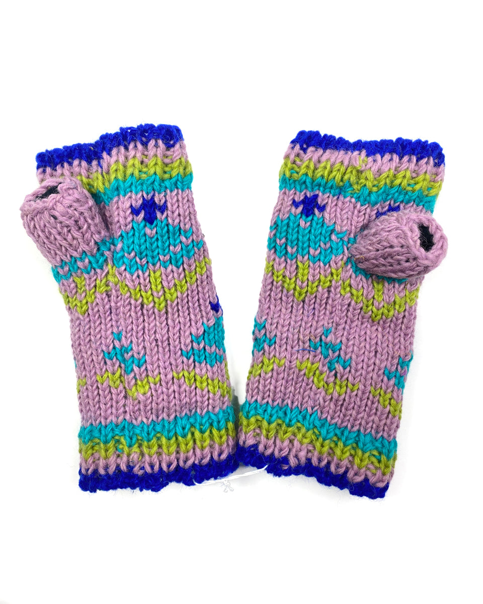 Tulip Fingerless Gloves