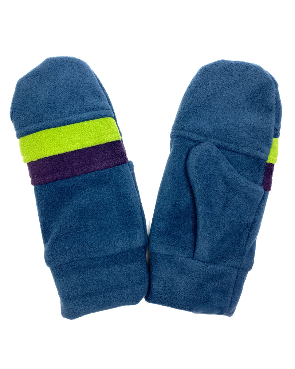 Striped Fleece Mittens