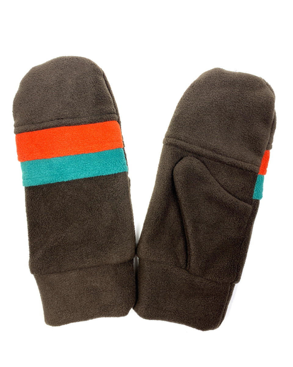 Striped Fleece Mittens