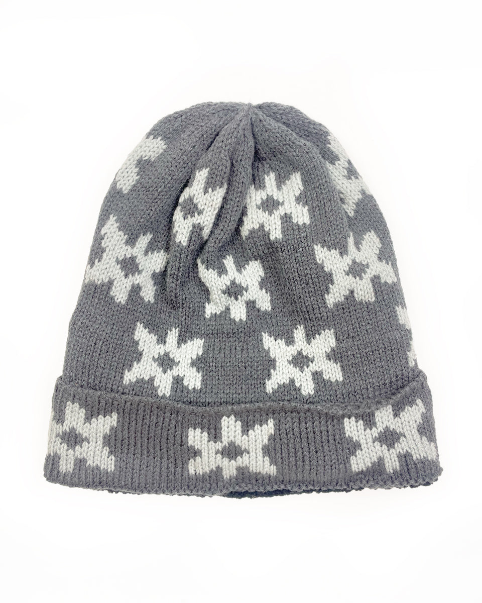 Retro Flower Beanie