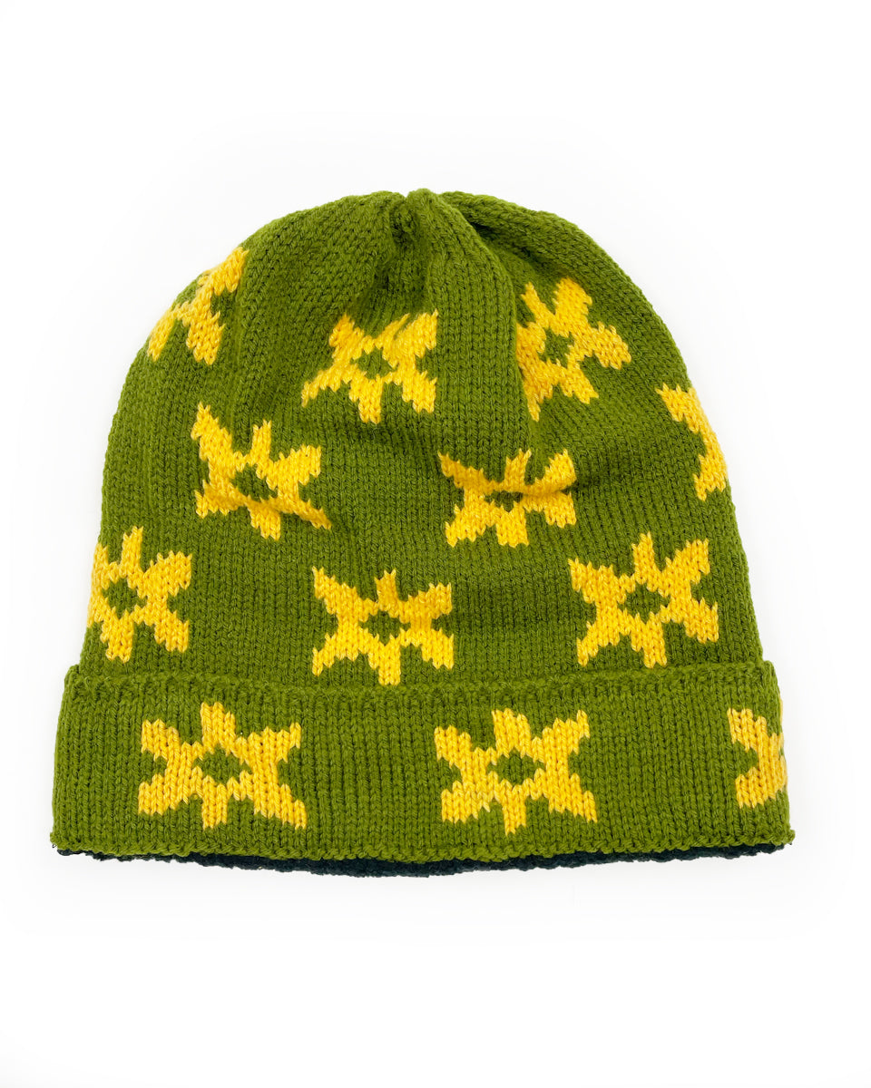 Retro Flower Beanie