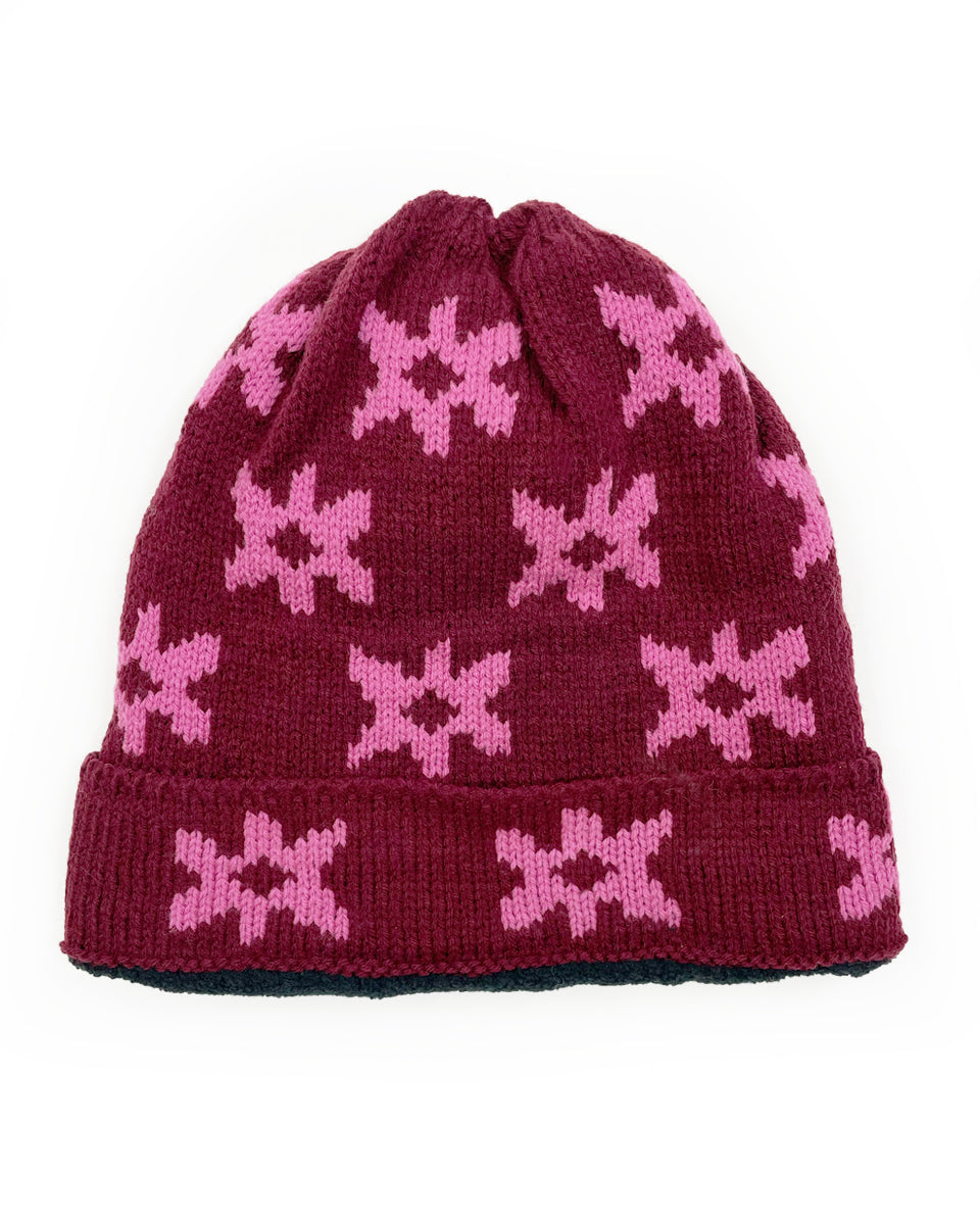 Retro Flower Beanie