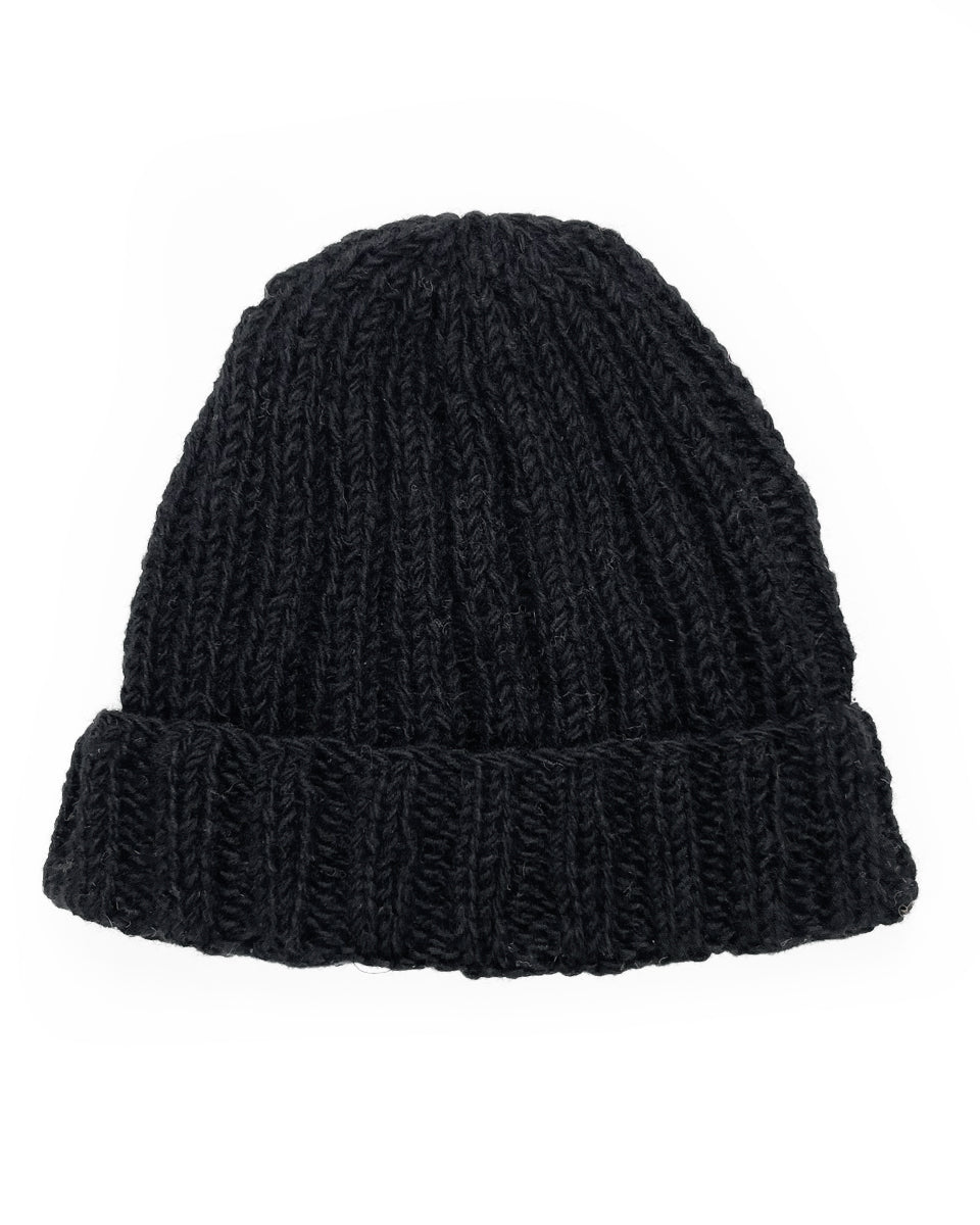 Ribbed Fold Over Beanie