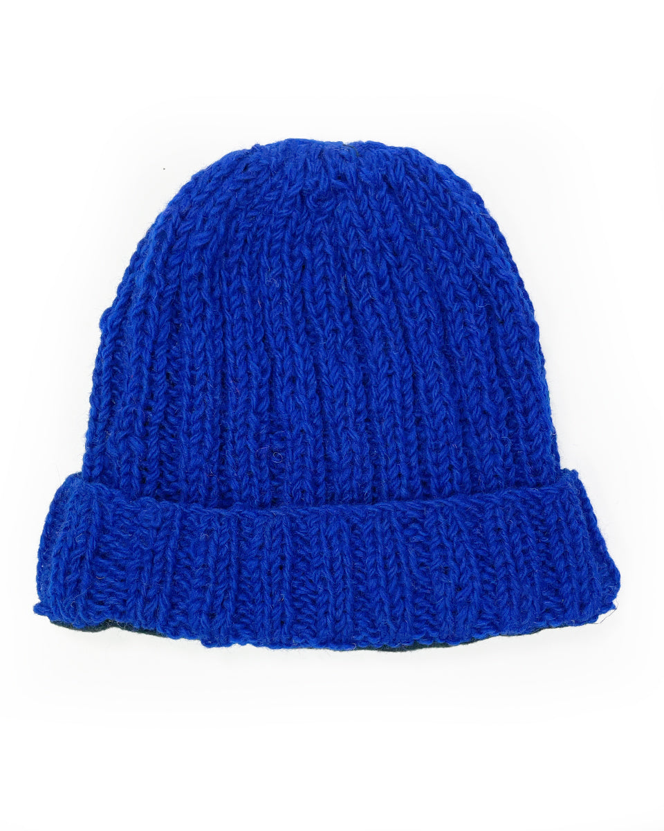 Ribbed Fold Over Beanie