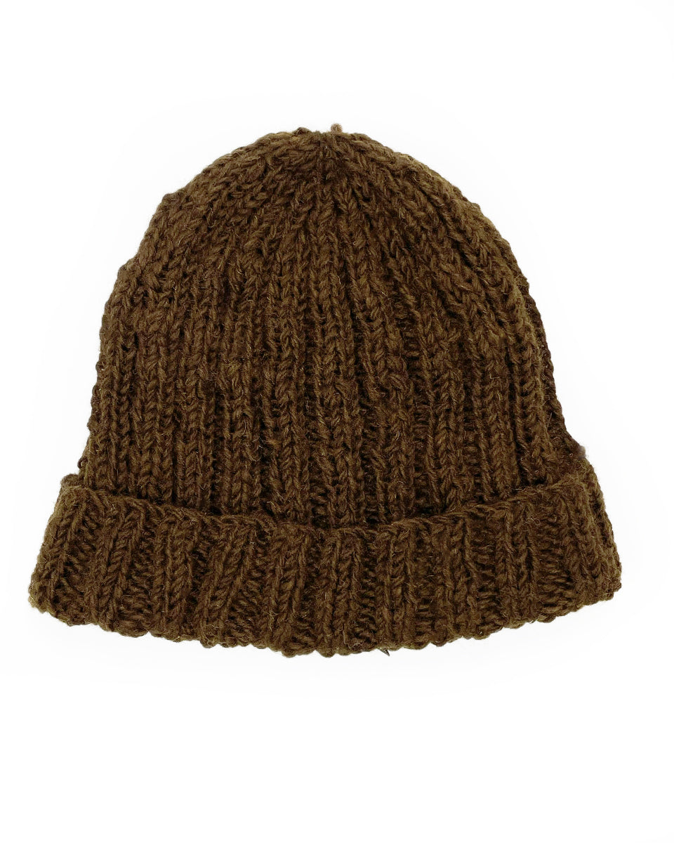 Ribbed Fold Over Beanie