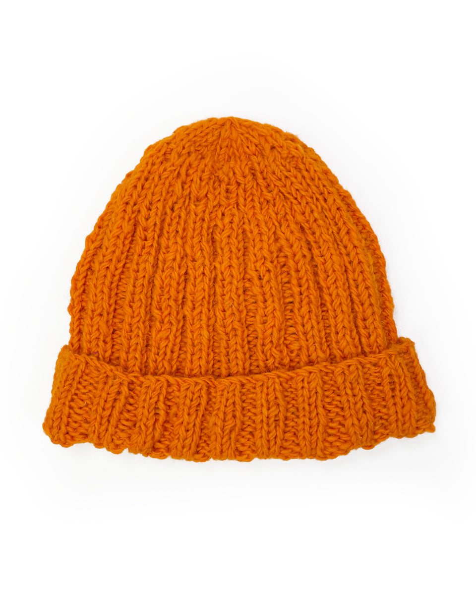 Ribbed Fold Over Beanie