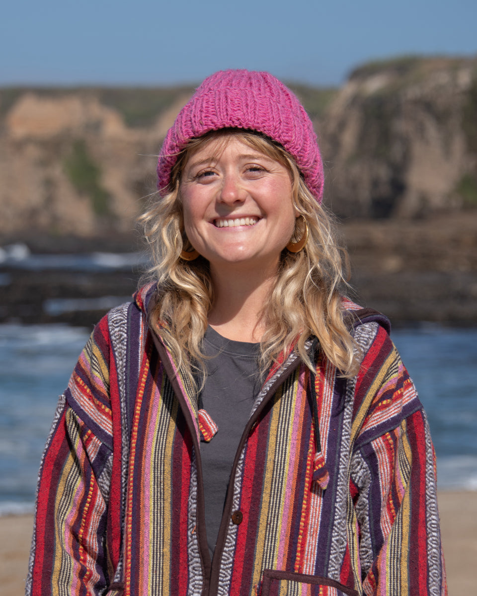 Ribbed Fold Over Beanie