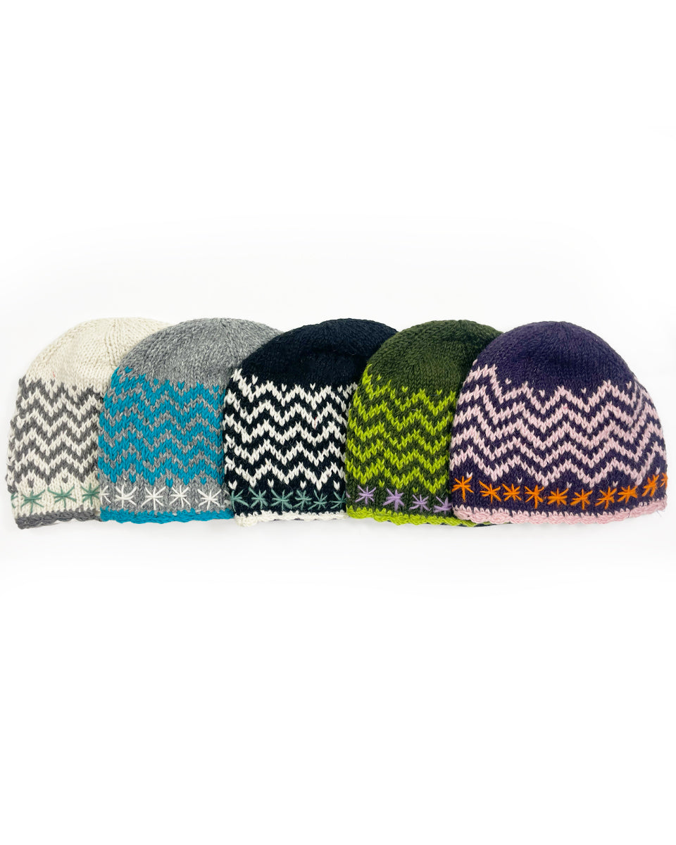 Zig Zag Beanie