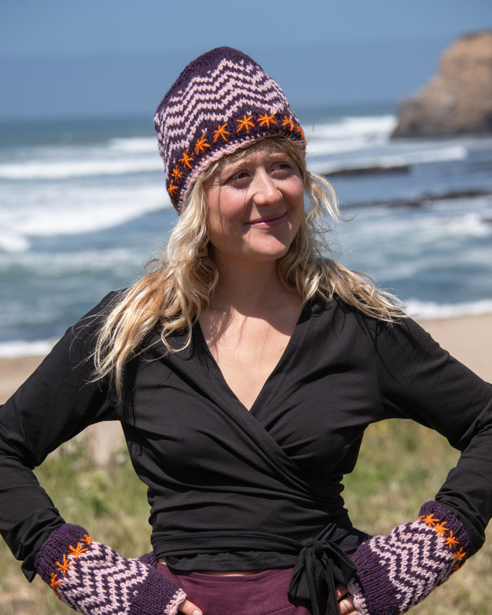 Zig Zag Beanie