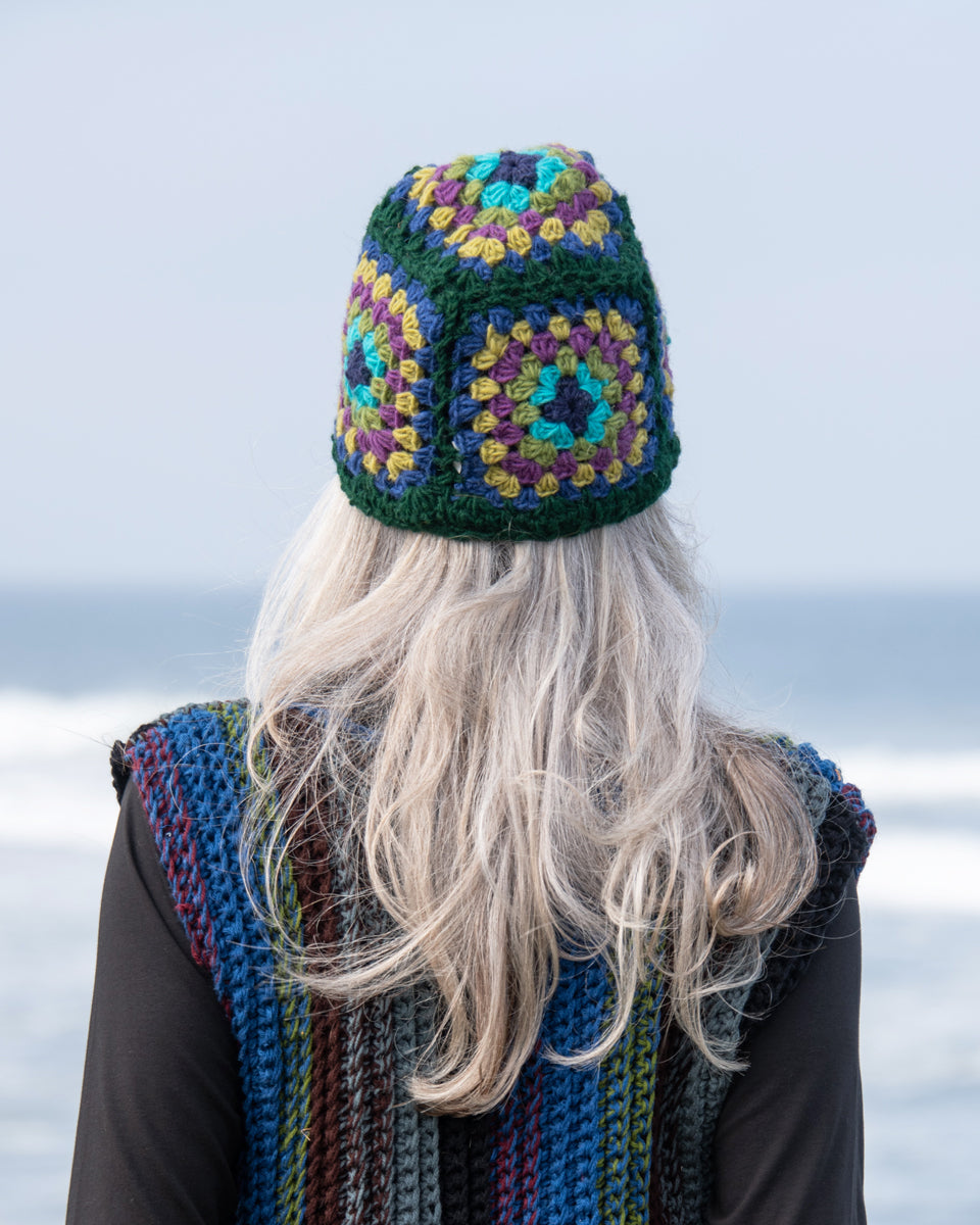 Granny Square Beanie