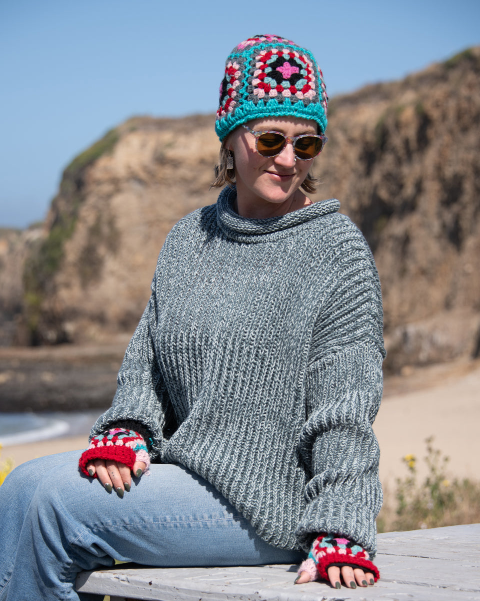 Granny Square Beanie