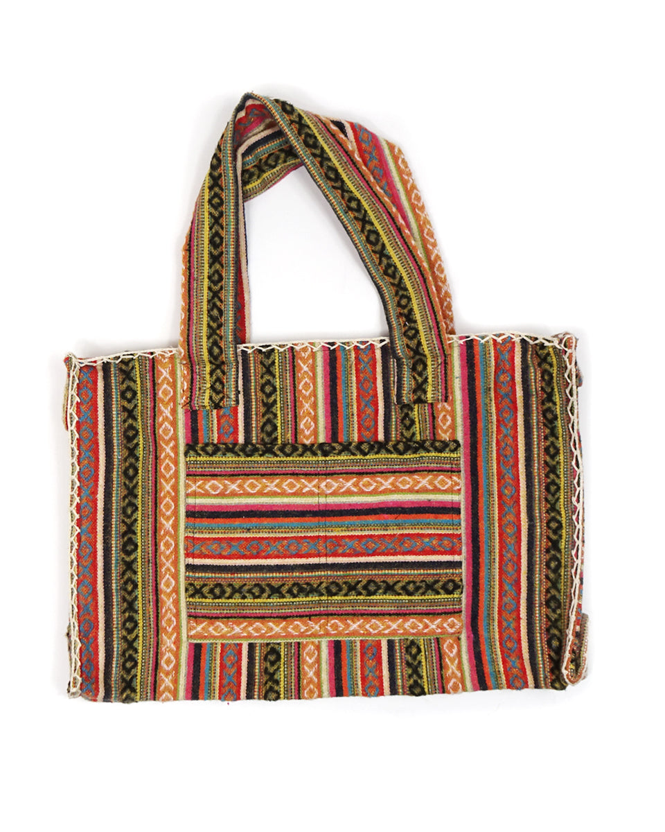 Brushed Cotton Gheri Handbag