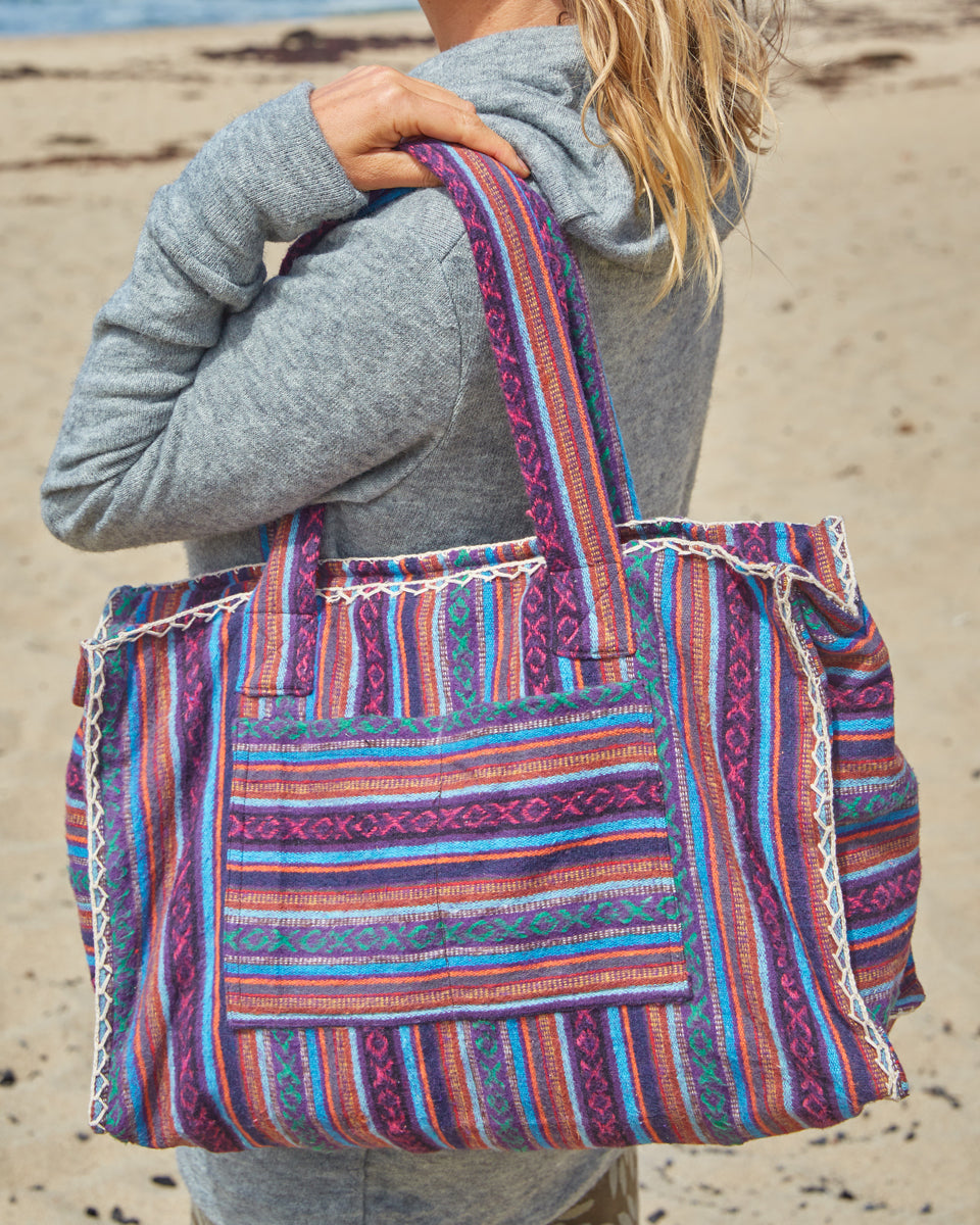 Brushed Cotton Gheri Handbag