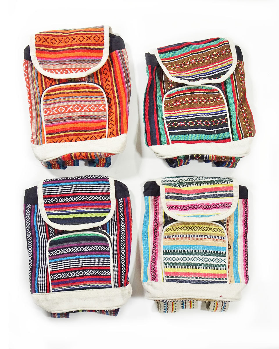 Cotton Gheri Baby Backpack