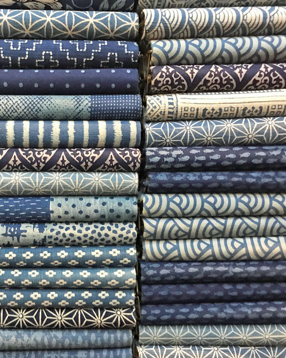 Indigo Wristlet