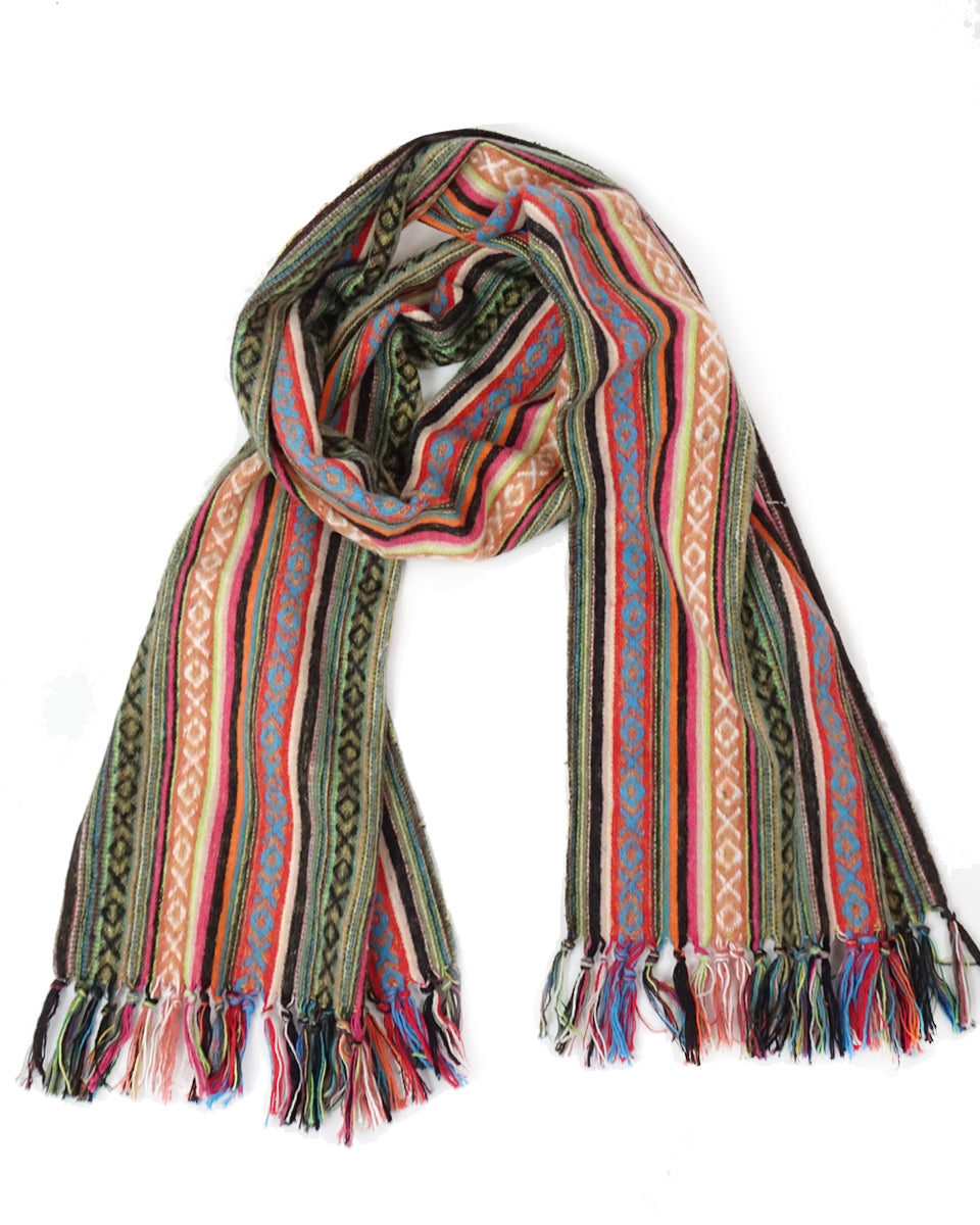 Brushed Cotton Gheri Scarf