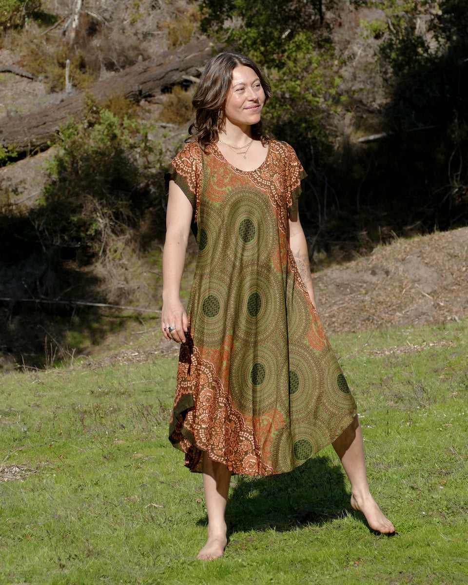 Mandala Flower Dress