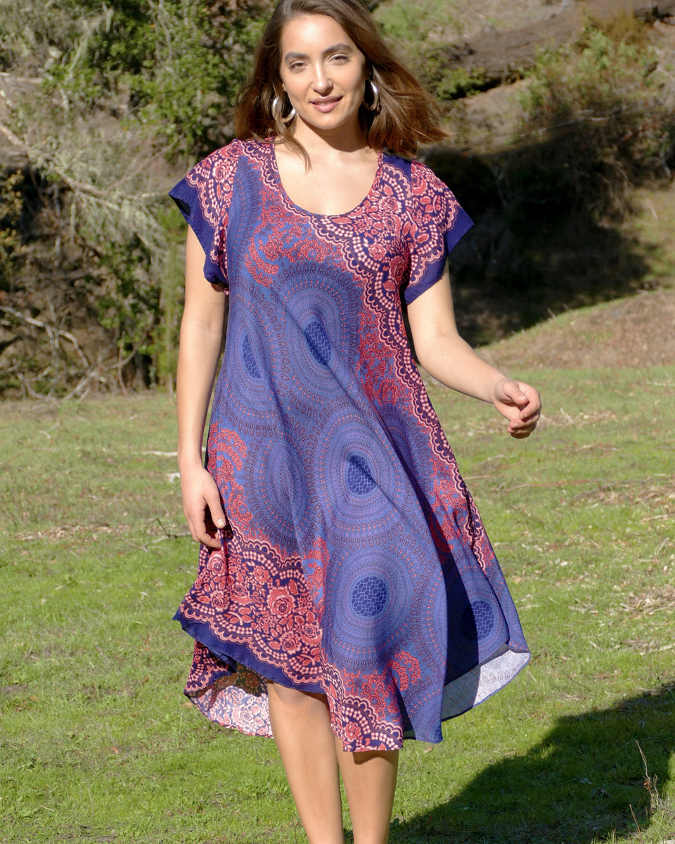 Mandala Flower Dress