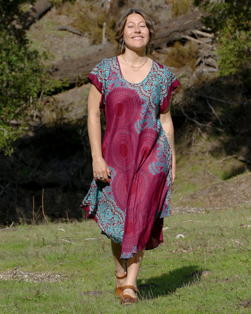 Mandala Flower Dress