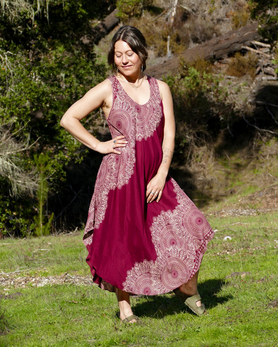 Feather Mandala Dress