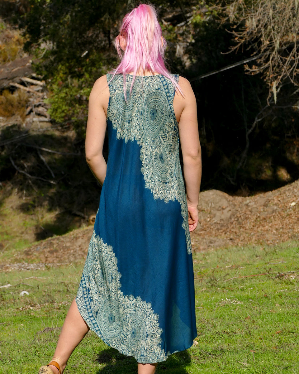 Feather Mandala Dress