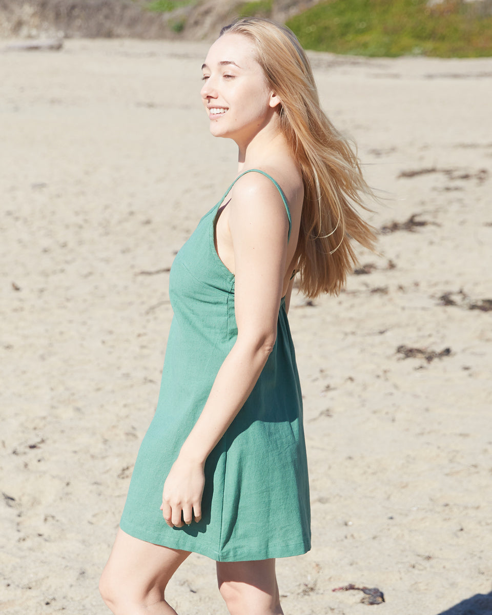 Simple Cotton Mini Dress